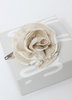 Il Gufo Haarspange 3D-Blume milk / sand