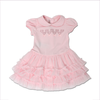 Miss Blumarine Baby Girls Pink Cotton Jersey Dress