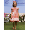 Miss Blumarine Girls Pink-Orange Dress