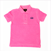 La Martina Boys Neon Pink Pique Polo Shirt