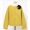 Il Gufo Girls Yellow Zip-Up Sweatshirt