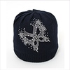 Catya Girls Navy Blue Fine Knit Hat