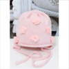 Catya Baby Strickmütze rosa mit 3D Blumen