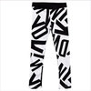DKNY Girls Black & White Logo Print Leggings