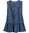 BOSS Girls Blue Soft Cotton Denim Lightweight Dress