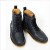 Zecchino d`Oro Girls Navy Blue Leather Boots