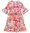 Il Gufo Girls Multicolour Print Cotton Dress