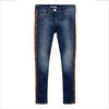 ELSY Girl Blue Slim Sequin Tape Denim Jeans BILIAN